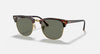 Ray-Ban Brown Tortoise Clubmaster Sunglasses RB3016-990/58