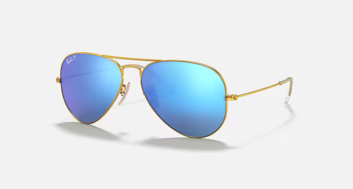 Ray-Ban Blue Aviator Flash Lenses 0RB3025-112/4L