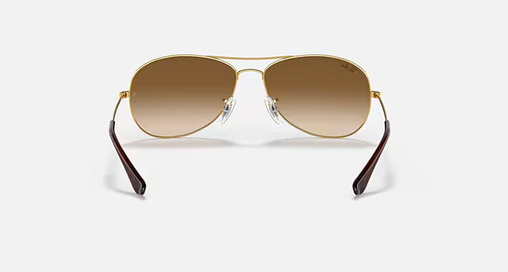 Ray-Ban Arista Gold and Light Brown Gradient Sunglasses ORB3362-001
