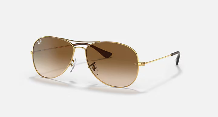 Ray-Ban Arista Gold and Light Brown Gradient Sunglasses ORB3362-001