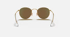 Ray-Ban Blue and Gold Round Flash Lenses 0RB3447-112/4L50