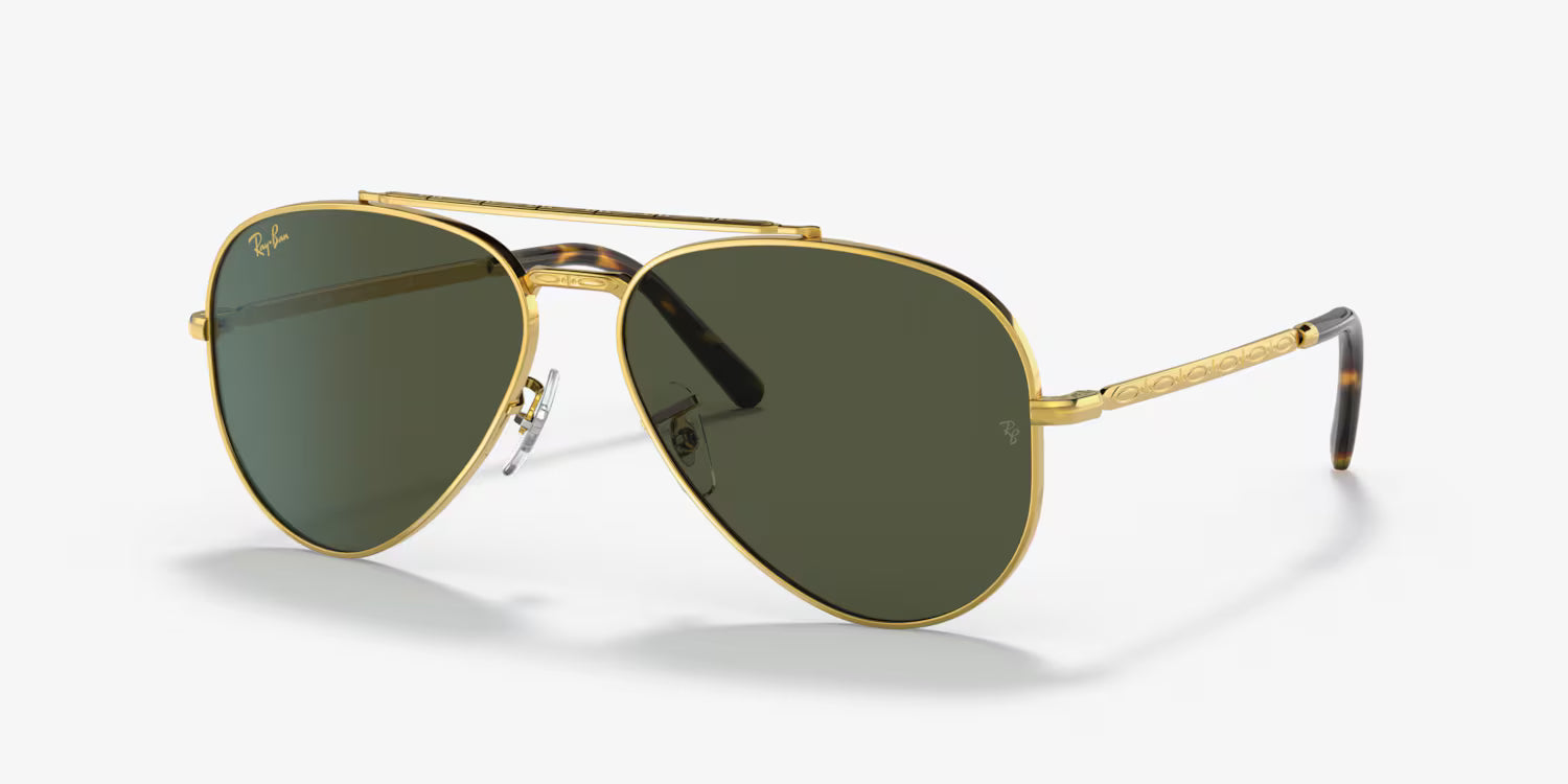 Ray-Ban Gold Frame Aviators 0RB3625-7995