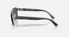 Ray-Ban Polished Gunmetal with Blue Polarized Lenses Sunglasses RB3701-004