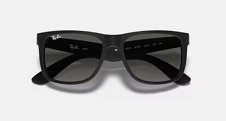 Ray-Ban Matte Black Justin Classic Sunglasses RB4165-622
