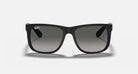 Ray-Ban Matte Black Justin Classic Sunglasses RB4165-622