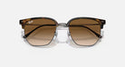 Ray-Ban Brown New Clubmaster Sunglasses 0RB4416-710
