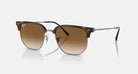 Ray-Ban Brown New Clubmaster Sunglasses 0RB4416-710