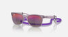 Kids Ray-Ban New Wayfarer Purple Sunglasses 0RJ9052S-7147B1