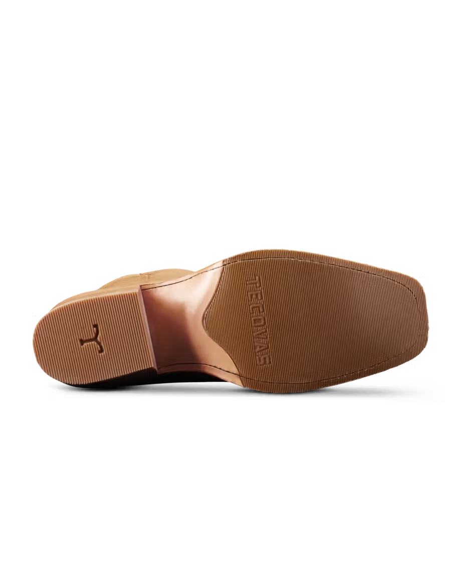 Tecovas Women's Camel Cowhide The Charlie Cutter Toe Boots W20060CML