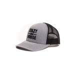 Crazy House Unisex Grey and Black Snapback with Stitching - Crazy House Western Wear