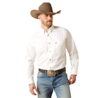Men's Ariat Solid Twill Classic Fit Shirt 10000503 - Crazy House Western Wear