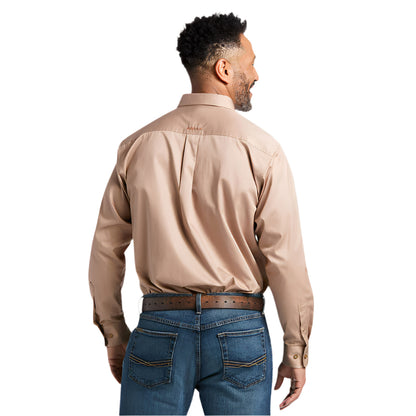 Men's Ariat Solid Twill Classic Fit Shirt 10000505 - Crazy House Western Wear
