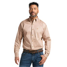 Men's Ariat Solid Twill Classic Fit Shirt 10000505 - Crazy House Western Wear