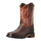 Kid's Ariat Work Hog Wide Square Toe Boot 10007837 - Crazy House Western Wear