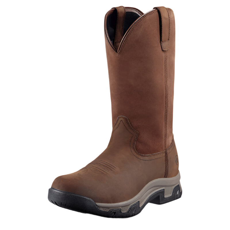 Men's Ariat Terrain Pull On Waterproof Boot 12" 10011829 - Crazy House Western Wear