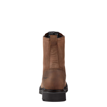 Men's Ariat Cascade 8" Wide Square Toe Steel Toe Work Boot 8" 10011917 - Crazy House Western Wear
