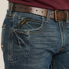 Men's Ariat Rebar M5 Straight DuraStretch Edge Stackable Straight Leg Jean 10016222 - Crazy House Western Wear