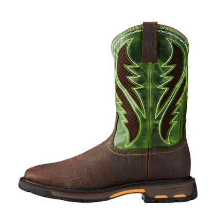Men's Ariat WorkHog Wide Square Toe VentTEK Composite Toe Work Boot 11" 10020084 - Crazy House Western Wear