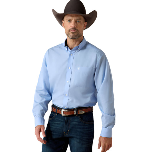 Men's Ariat Wrinkle Free Solid Classic Fit Shirt 10020329