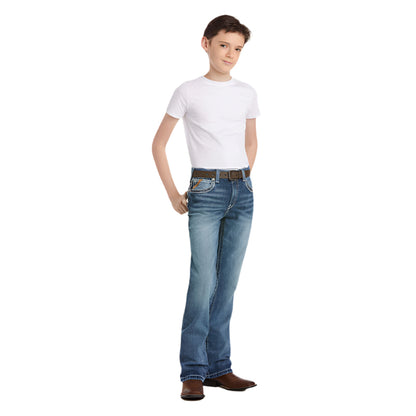 Boy's Ariat B4 Relaxed Coltrane Boot Cut Jean 10021160 - Crazy House Western Wear