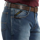 Men's Ariat Rebar M3 Loose Dura Stretch Basic Stackable Leg Jean 10022605 - Crazy House Western Wear