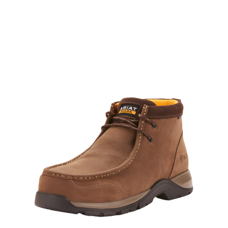 Men's Ariat Edge LTE Moc 4" Composite Toe Work Boot 10024954 - Crazy House Western Wear