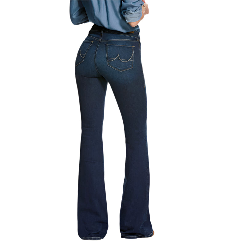 Women's Ariat Ultra Stretch Perfect Rise Katie Flare Jean 10027692 - Crazy House Western Wear
