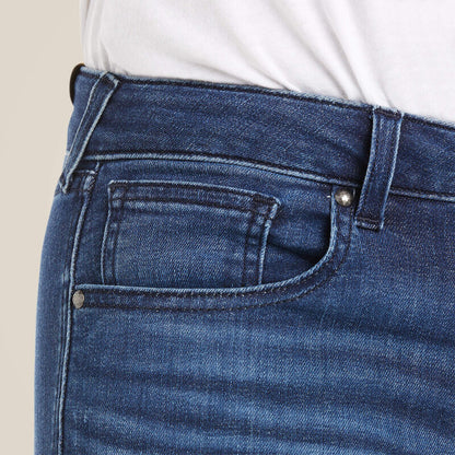 Women's Ariat Trouser Mid Rise Stretch Kelsea Wide Leg Jean 10027695 - Crazy House Western Wear