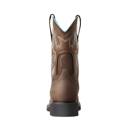 Women's Ariat Krista Waterproof Steel Toe Work Boot 9" 10029516 - Crazy House Western Wear