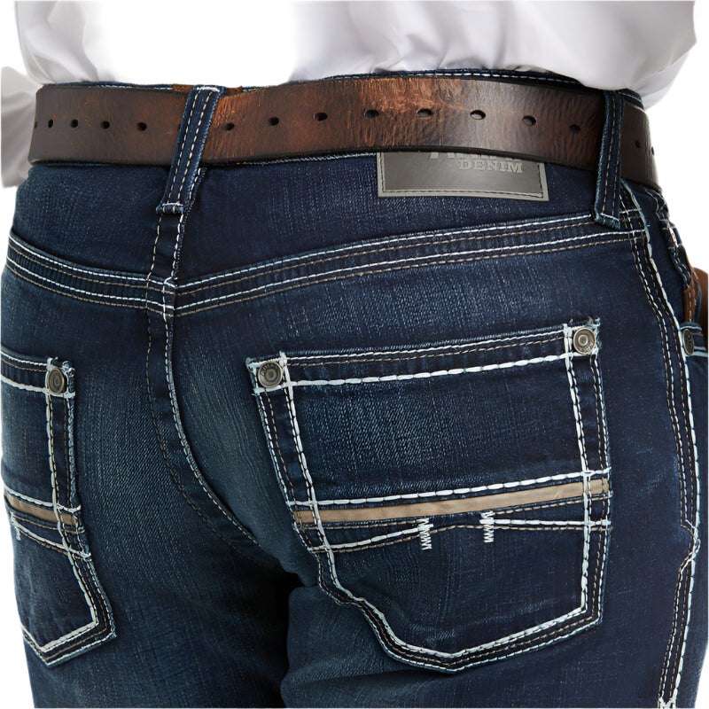 Men's Ariat M5 Slim Stretch Coltrane Stackable Straight Leg Jean 10032088 - Crazy House Western Wear