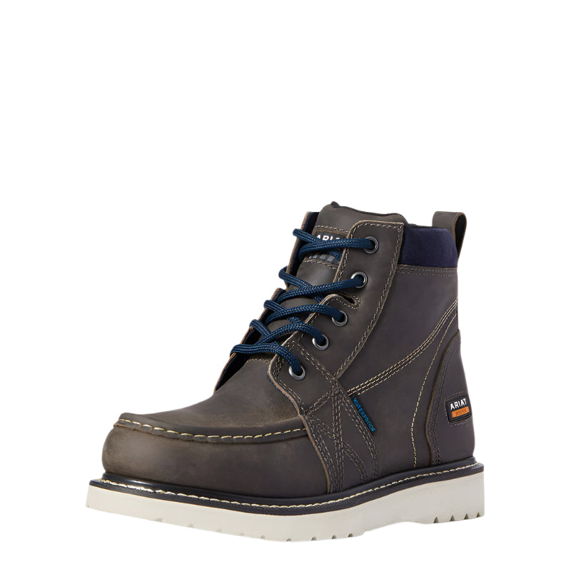 Women's Ariat Rebar 6" Wedge Moc Toe Waterproof Work Boot 10035770 - Crazy House Western Wear