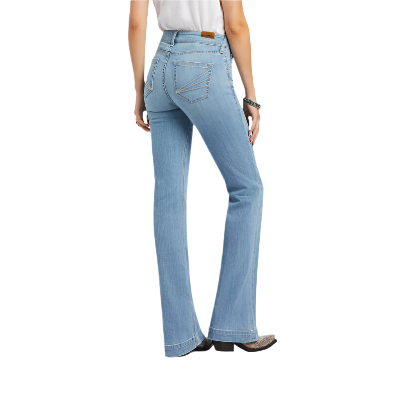 Women's Ariat Slim Trouser Aisha Wide Leg Jean 10040504 - Crazy House Western Wear