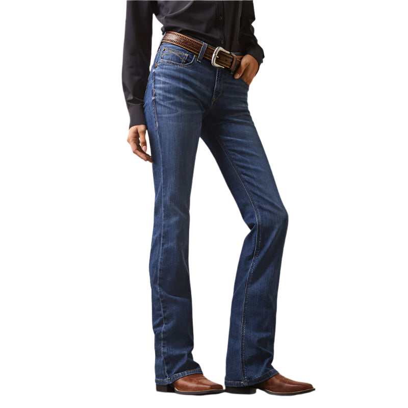 Women's Ariat R.E.A.L. Perfect Rise Leila Boot Cut Jean 10043146 - Crazy House Western Wear