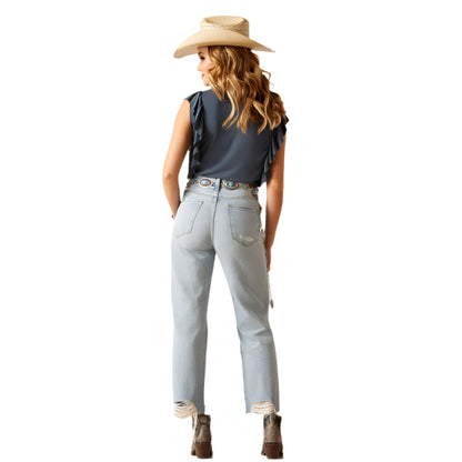 Women's Ariat Ultra High Rise Tomboy Straight Jean 10045187 - Crazy House Western Wear