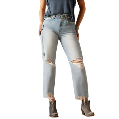 Women's Ariat Ultra High Rise Tomboy Straight Jean 10045187 - Crazy House Western Wear