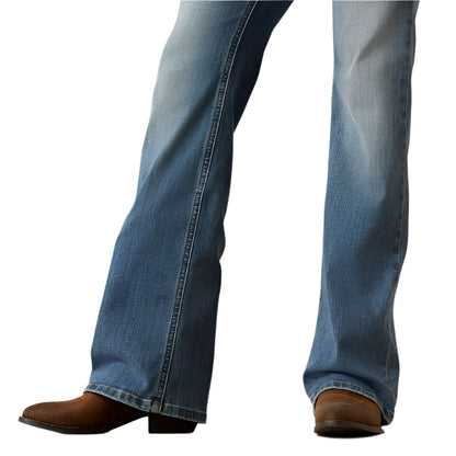 Women's Ariat Mid Rise Allison Boot Cut Jeans 10051842 - Crazy House Western Wear