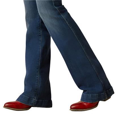 Women's Ariat High Rise Fiorella Slim Trouser Jeans 10051885 - Crazy House Western Wear