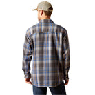 Men's Ariat Rebar Heavy Flannel Work Shirt 10052118 - Crazy House Western Wear