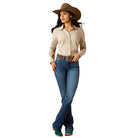 Women's Ariat High Rise Jessica Boot Cut Jeans 10053530 - Crazy House Western Wear