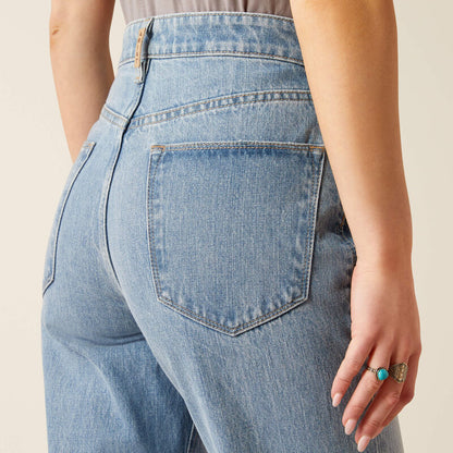 Women's Ariat Ultra High Rise Tomboy Straight Leg Jeans 10053534 - Crazy House Western Wear