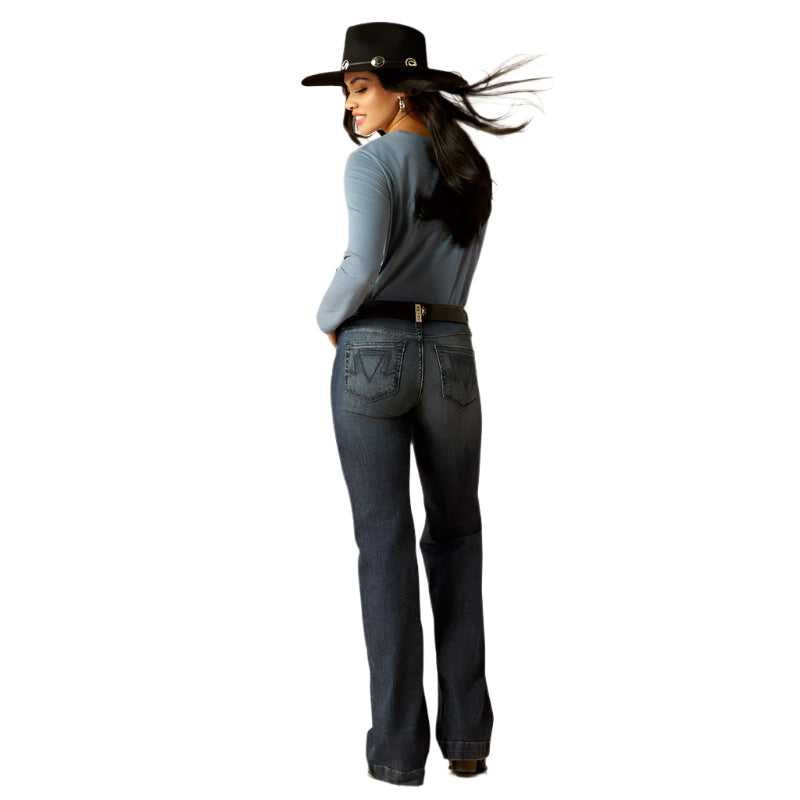 Women's Ariat Perfect Rise Elsie Trouser Jeans 10053536 - Crazy House Western Wear