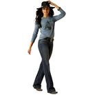 Women's Ariat Perfect Rise Elsie Trouser Jeans 10053536 - Crazy House Western Wear