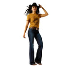 Women's Ariat Mid Rise Lizzie Trouser Jeans 10053538 - Crazy House Western Wear