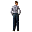 Boy's Ariat B5 Slim Nate Straight Leg Jeans 10053552 - Crazy House Western Wear
