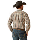 Men's Ariat Wrinkle Free Fitted Long Sleeve Plaid Button Down Shirt 10053912 - Crazy House Western Wear