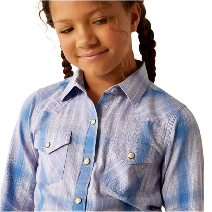 Girl's Ariat Anna Button Up Shirt 10054602 - Crazy House Western Wear