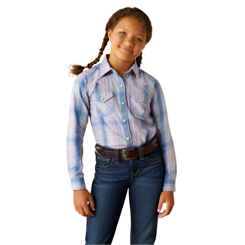 Girl's Ariat Anna Button Up Shirt 10054602 - Crazy House Western Wear