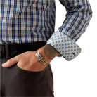 Men's Ariat Wrinkle Free Bronson Fitted Shirt 10054664 - Crazy House Western Wear