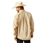 Men's Ariat Pro Cayson Long Sleeve Khaki Shirt 10054675 - Crazy House Western Wear