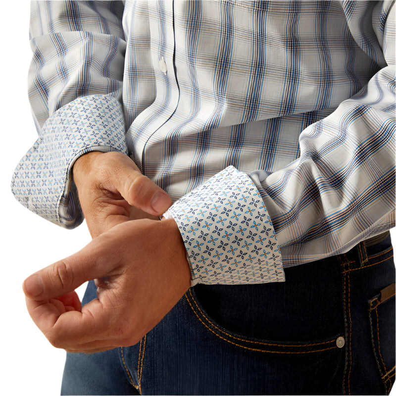 Men's Ariat Wrinkle Free Briar Classic Fit Shirt 10054723 - Crazy House Western Wear